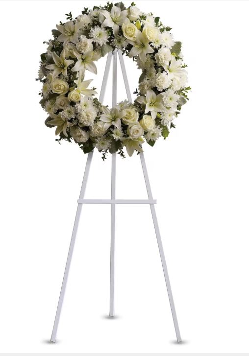 Serenity & Peace Round Wreath