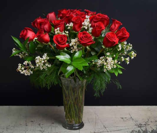 Two Dozen Rose Arrangement